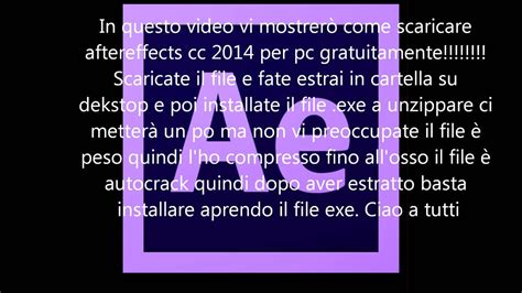 Come Scaricare After Effects Cc 2015 Gratis Ita Youtube