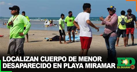 Localizan Cuerpo De Menor Desaparecido En Playa Miramar