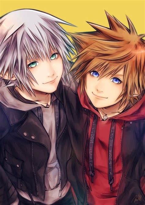 Sora And Riku Riku Kingdom Hearts Kingdom Hearts Kingdom Hearts Fanart