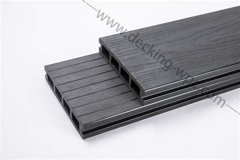 3D Embossing Decking Wood Plastic Composite Outdoor Decking Board