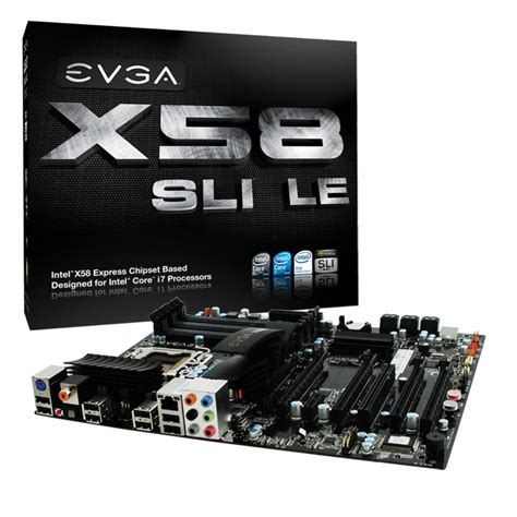 Evga X58 SLI LE Core I7 Mainboard Vorgestellt