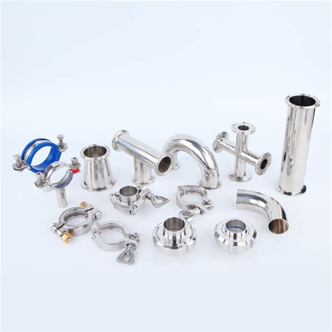 Stainless Steel Sanitary A Elbow Tee Reducer Butt Weld Pipe Fitting