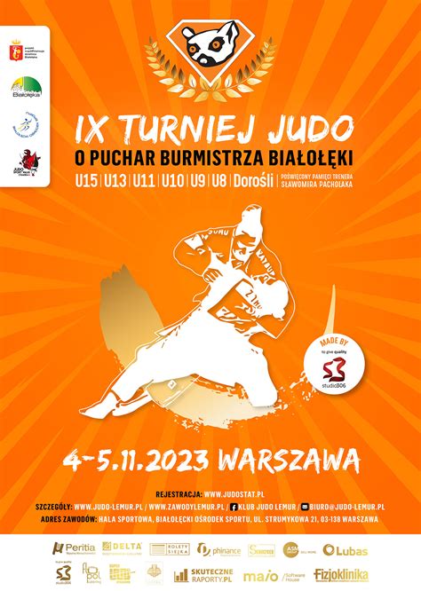 IX TURNIEJ O PUCHAR BURMISTRZA BIAŁOŁĘKI Turniej Judo o Puchar