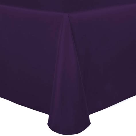 Ultimate Textile 10 Pack Bridal Satin 108 X 156 Inch Oval Tablecloth