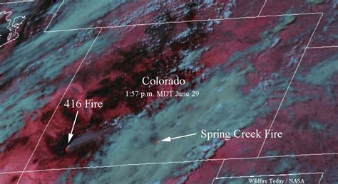 Colorado Spring Creek Fire Map United States Map