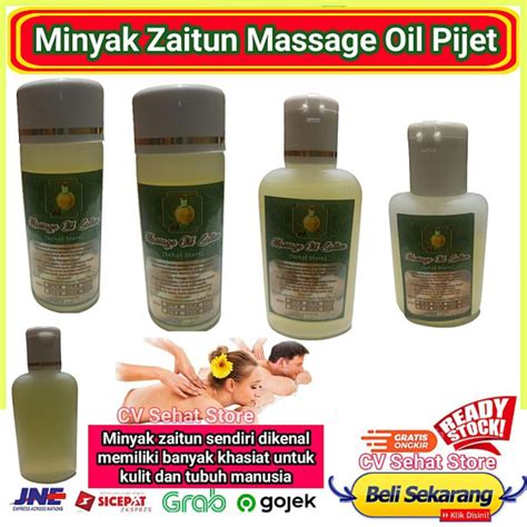 Jual Minyak Pijat Zaitun Oil Ngurut Gosok Tidak Bau Buat Urut Nyeri