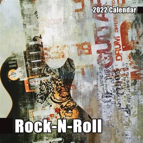 Rock N Roll Offical Daily Calendar January December