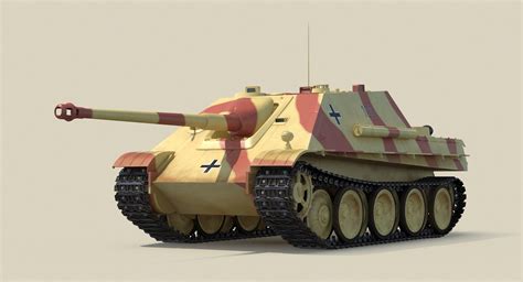 3d Model Jagdpanther Tank Destroyer