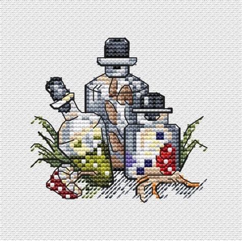 Black Black Potions Cross Stitch Pattern Code Fs Fun Sheep Buy