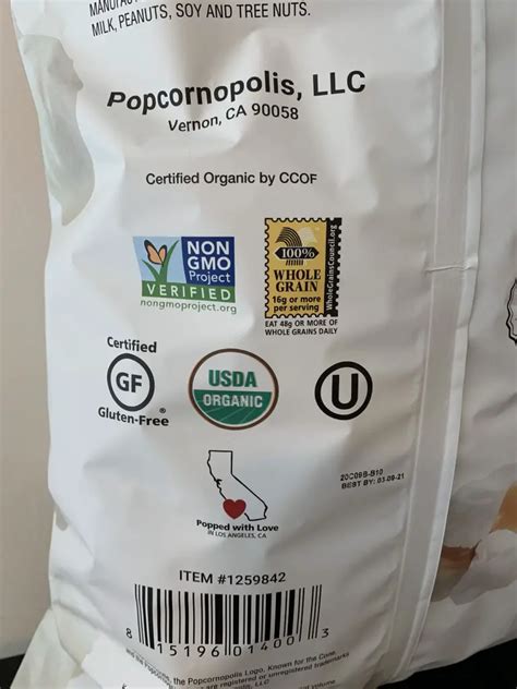 Costco Popcornopolis Organic Nearly Naked Popcorn - Costco Fan