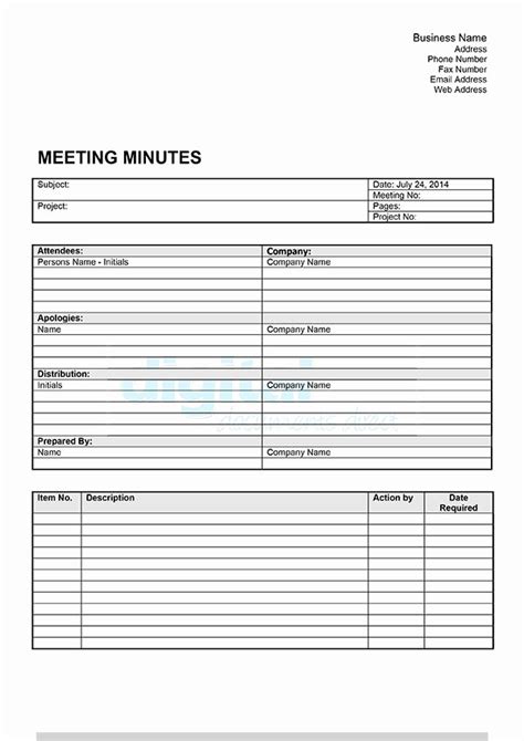 Corporate Minute Book Template – Shooters Journal