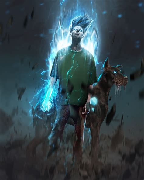 Ultra Instinct God Shaggy For Mortal Kombat 11 With Scooby As His