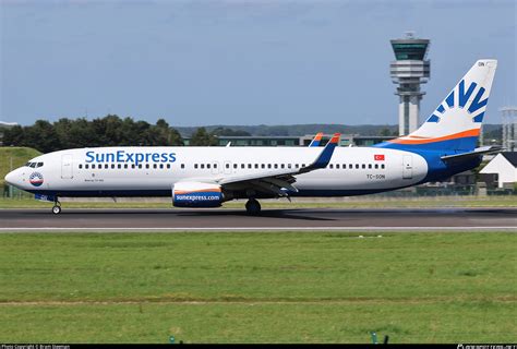 TC SON SunExpress Boeing 737 86J WL Photo By Bram Steeman ID 1650448