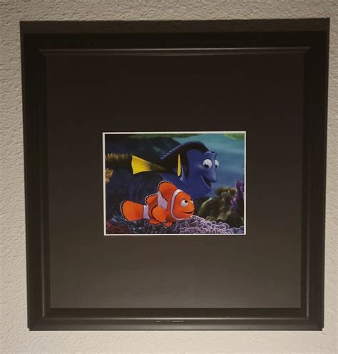 2003 Disney Finding Nemo Lithograph With Black 23x23 Frame Ebay