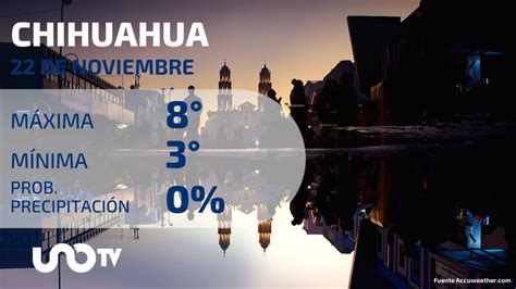 Clima En Chihuahua Para El 22 De Noviembre De 2023 Unotv