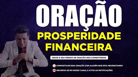 Ora O Pela Vida Financeira Ora O Da Prosperidade An Lise Do Mundo