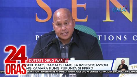 Sen Bato May Human Rights Violations Pero Di Ako O Si Fprrd Ang Nag