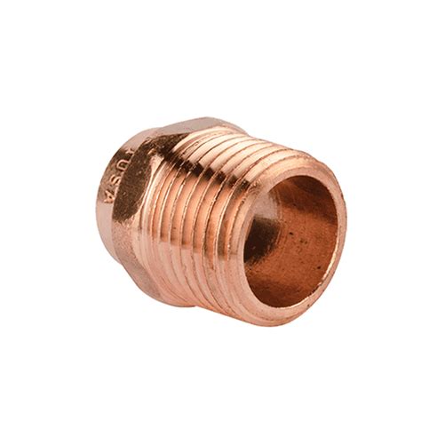 Conector Cobre Rosca Ext Iusa Serur