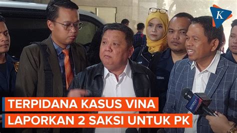 Terpidana Kasus Vina Laporkan Saksi Aep Dan Dede Sebagai Bukti Baru