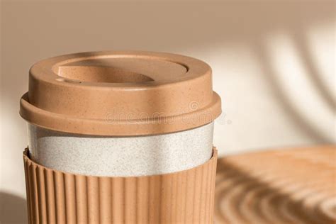 Reusable Cup Biodegradable Travel Plastic Coffee Mug Take Away Bamboo