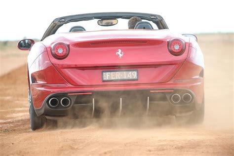 Ferrari California T Hits The Australian Outback Au