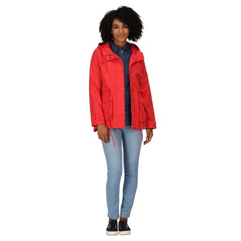 Regatta Regatta Birdie Waterproof Jacket Miami Red