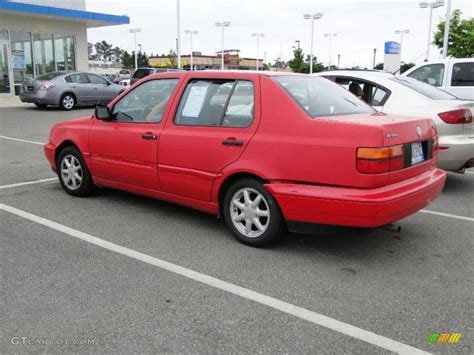 1996 Flash Red Volkswagen Jetta Gls Sedan 47584804 Photo 2 Car Color Galleries