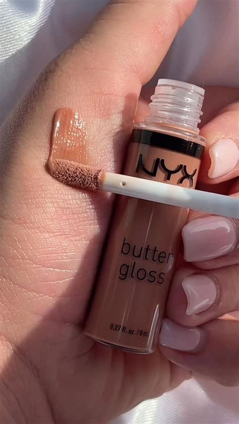 Nyx Professional Makeup Butter Gloss Non Sticky Lip Gloss Madeleine