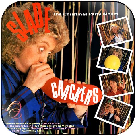 Slade Crackers The Slade Christmas Party Album Album Cover Sticker