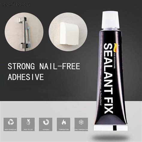 Sealant Fix Forte Selante De Vidro Cola Sem Odor Secagem R Pida Prova