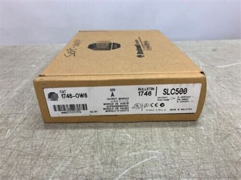 New Factory Sealed Ab Ow Ser A Slc Point Relay Output