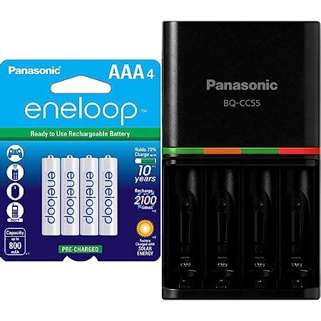 Amazon Eneloop Panasonic Bk Mcca Ba Aaa Cycle Ni Mh Pre