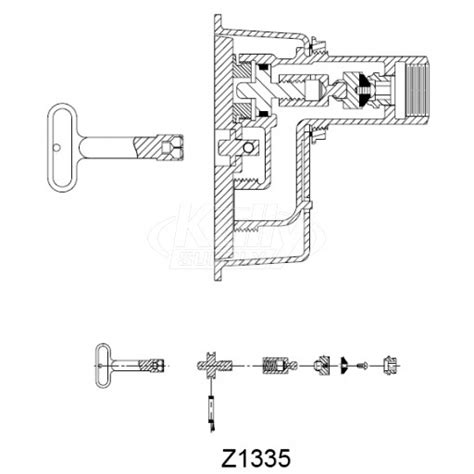 Zurn 66955 205 9 Hydrant Repair Kit