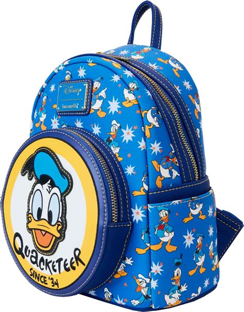 Loungefly Disney Donald Duck 90th Anniversary Mini Backpack Amazon