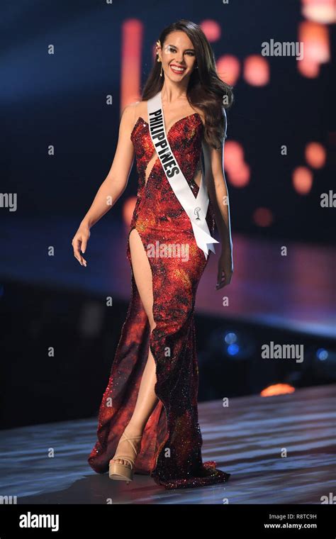 Bangkok. 17th Dec, 2018. Miss Philippines Catriona Gray performs during ...