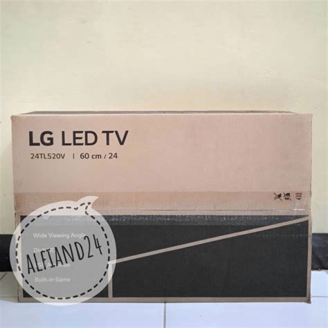 Jual TV Led LG 24 Inch Digital DVB T2 HD 24TL520V Shopee Indonesia