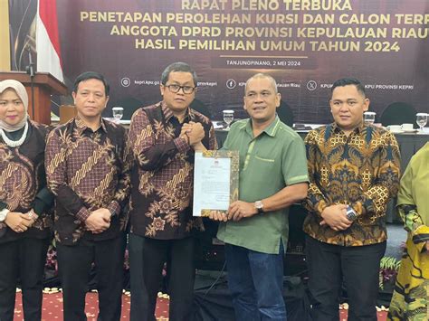 Kpu Tetapkan 45 Calon Anggota Dprd Provinsi Kepri Terpilih Detak Media