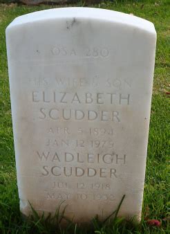 Wadleigh Scudder Capehart 1918 1932 Find A Grave Memorial