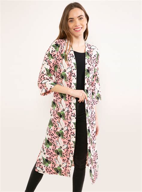 Ripley KIMONO BARBADOS PRINT FLORAL