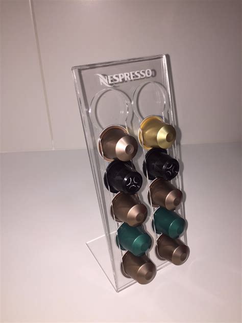 Porta Cápsula Nespresso Em Acrílico Para 10 Cápsulas R 39 90 em