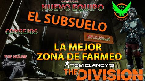 The Division El Nuevo Subsuelo Exoticos Y Equipo Confidencial Youtube