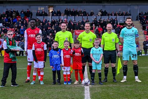 Fleetwood Town FC In Partnership With Their Community Trust Are Proud