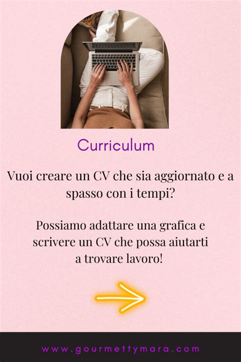 Creiamo Il Tuo Curriculum Gourmetty