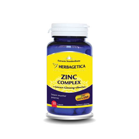 Zinc Complex Cps Herbagetica Naturisti Ro