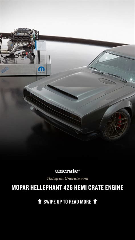 Le Moteur Hellephant 426 Supercharged Crate Hemi De Mopar Uncrate