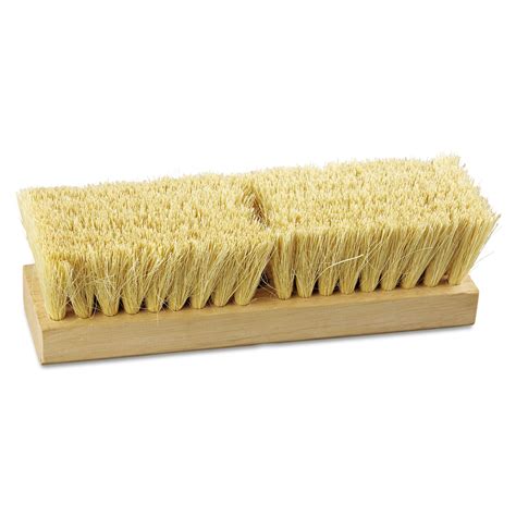 Deck Brush Head 10 Wide Tampico Bristles B And S Office Supply