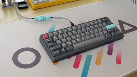 Monokei Kei R2 Titan Grey Cherry Hyperglide Blacks GMK Modern Dolch