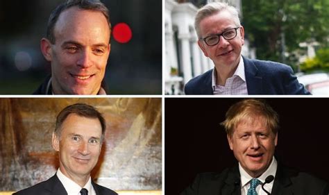 Tory Leadership Scandal The 11 Candidates On Their Naughtiest Act