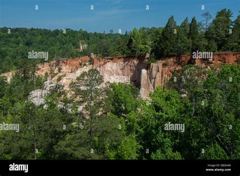 Providence canyon state park Stock Photo - Alamy