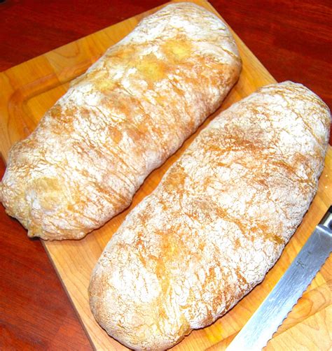 recipes using ciabatta bread